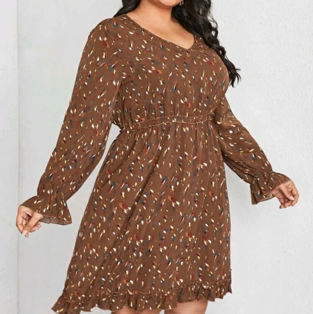 #10 Brand New Plus A Line Dress - Picture 4 of 9